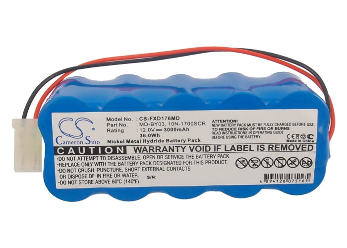 Replacement Battery for Fukuda FC-1760 – Medical – 3000mAh / 12V