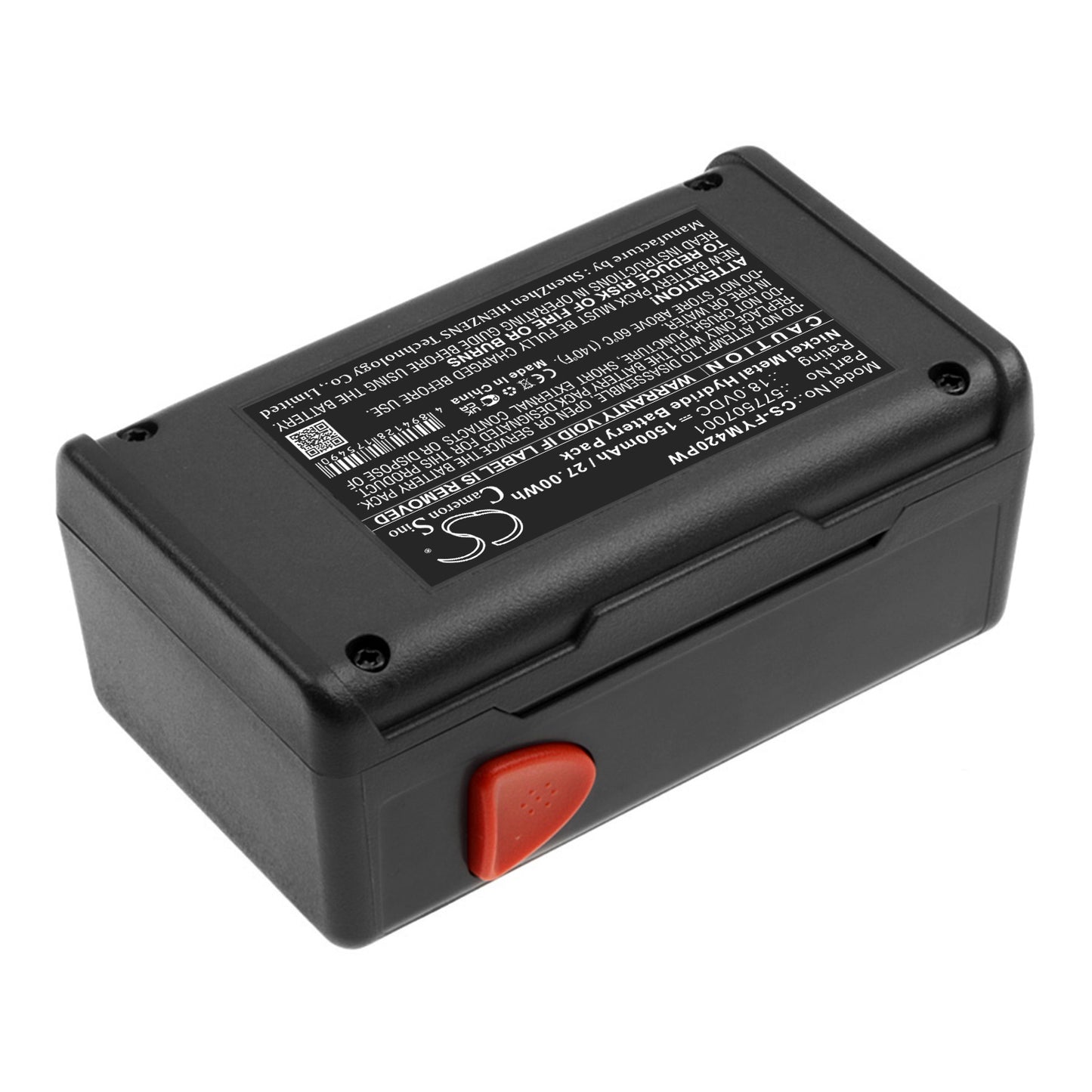 Replacement Battery for Flymo Easicut 420 – Garden Tool – 1500mAh / 18V - image 2