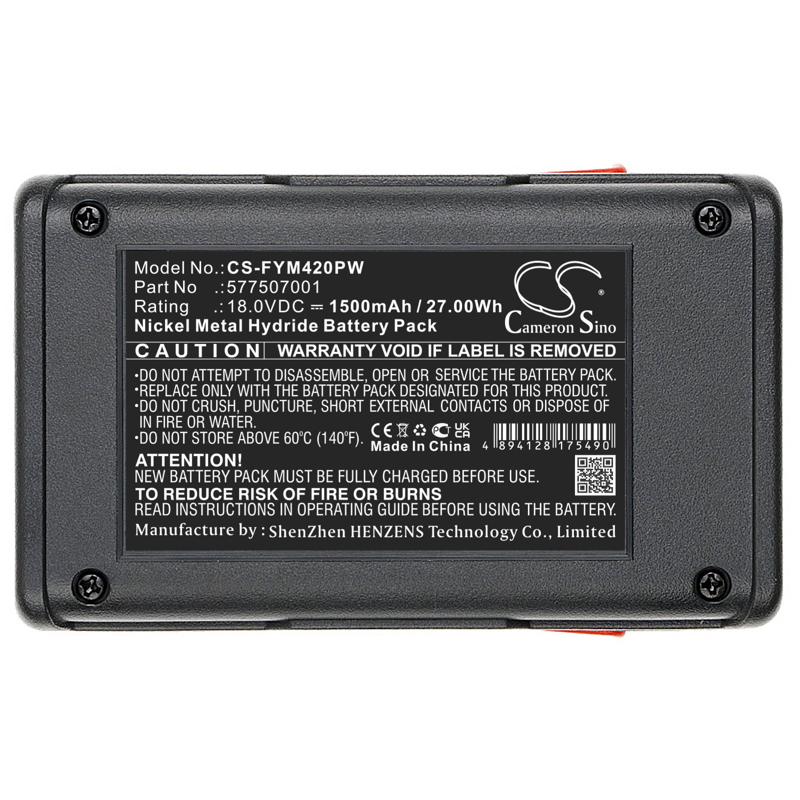 Replacement Battery for Flymo Easicut 420 – Garden Tool – 1500mAh / 18V - image 5