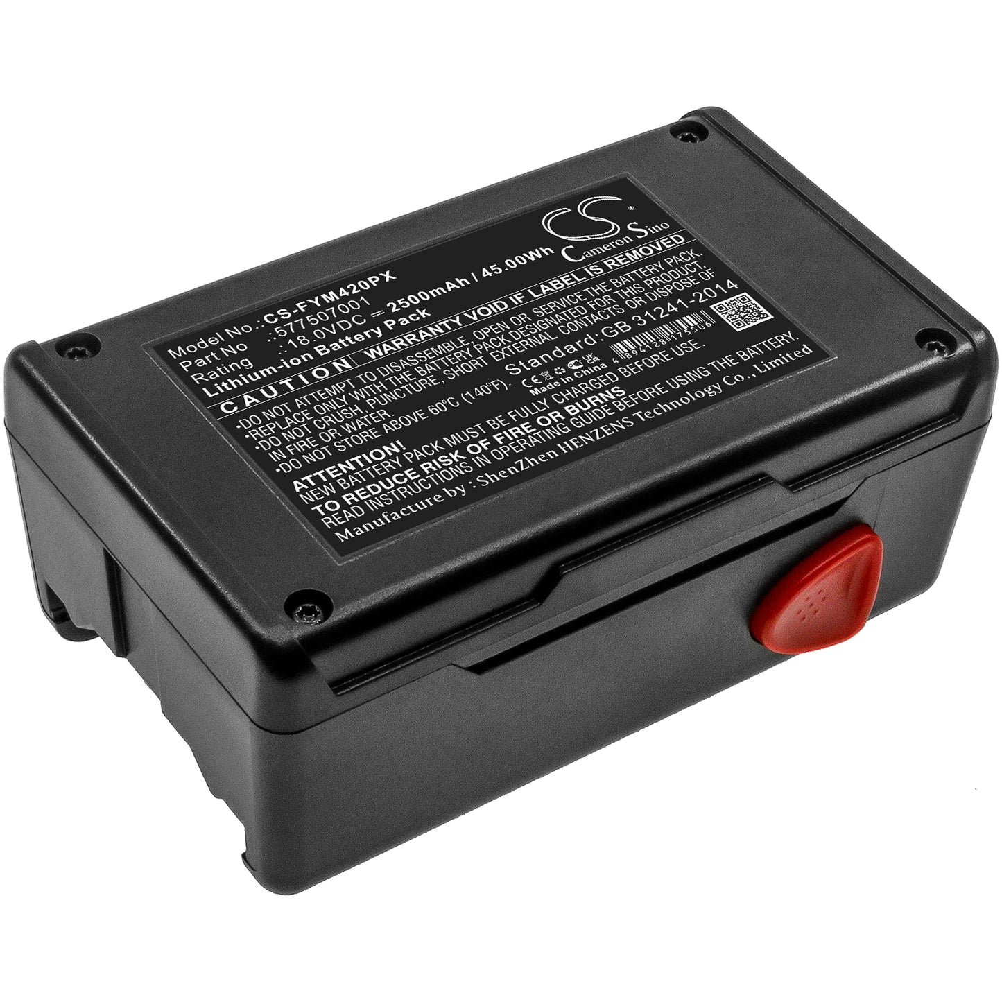 Replacement Battery for Flymo Easicut 420 – Garden Tool – 2500mAh / 18V - image 1