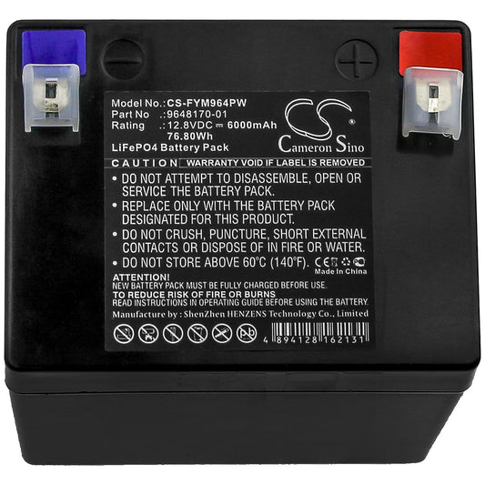 Replacement Battery for Flymo Sabre Cut (9648170-01) – Lawn Mowers – 6000mAh / 12.8V - image 3