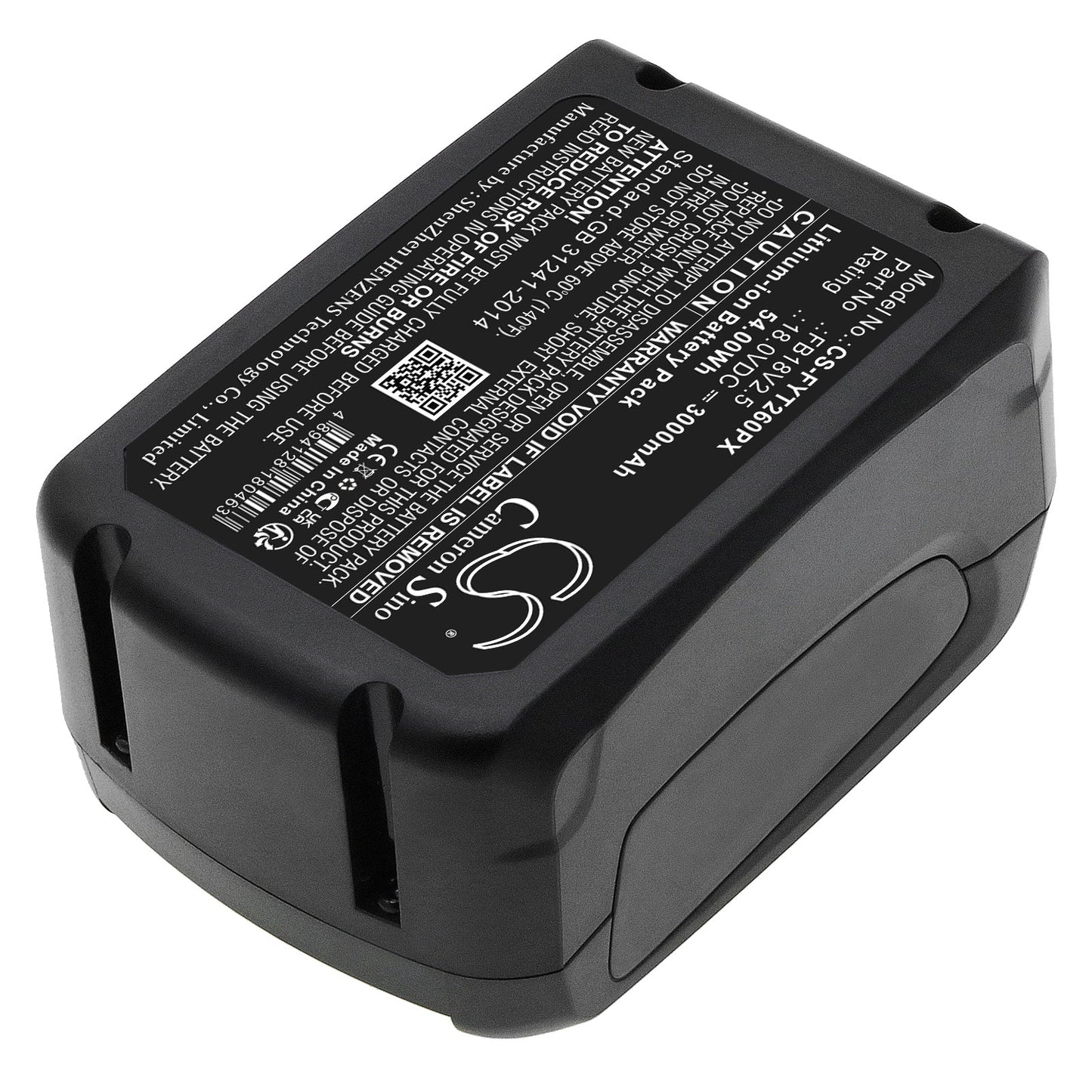 Replacement Battery for Flymo  EasiClean Li 18V Cordless Pres – Gardening Tools – 3000mAh / 54.00Wh / 18.0V