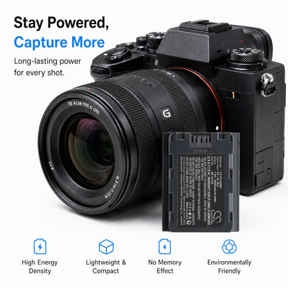 Replacement Battery for Sony A7 Mark 3 – Camera – 2600mAh / 7.4V
