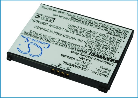 Replacement Battery for Garmin-Asus nuvifone M20 – Mobile, SmartPhone – 920mAh / 3.7V