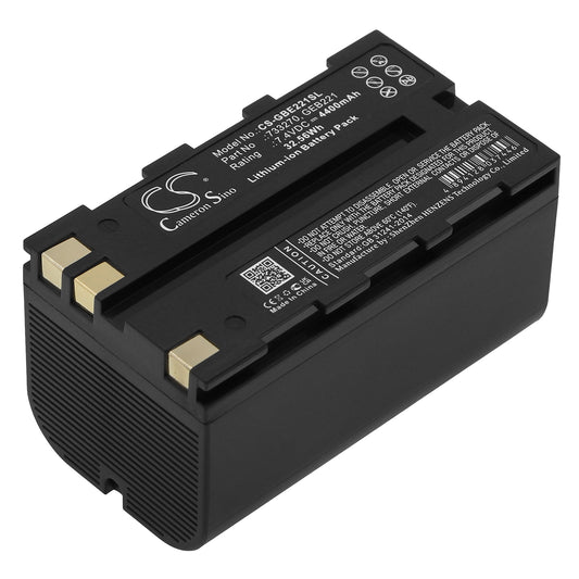 Replacement Battery for GeoMax | Leica ZT80+ – Equipment, Survey, Test – 4400mAh / 7.4V