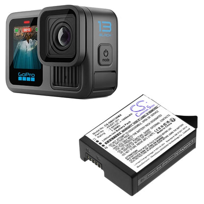 Replacement Battery for GoPro Hero 13 – Camera – 1950mAh / 3.89V