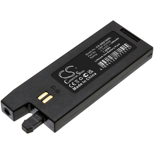 Replacement Battery for Gibson G-FORCE Auto-Tuner – Electronic Tuner – 340mAh / 3.7V