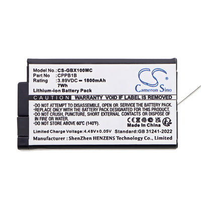 Replacement Battery for GoPro Max 2 – Camera – 1800mAh / 3.89V