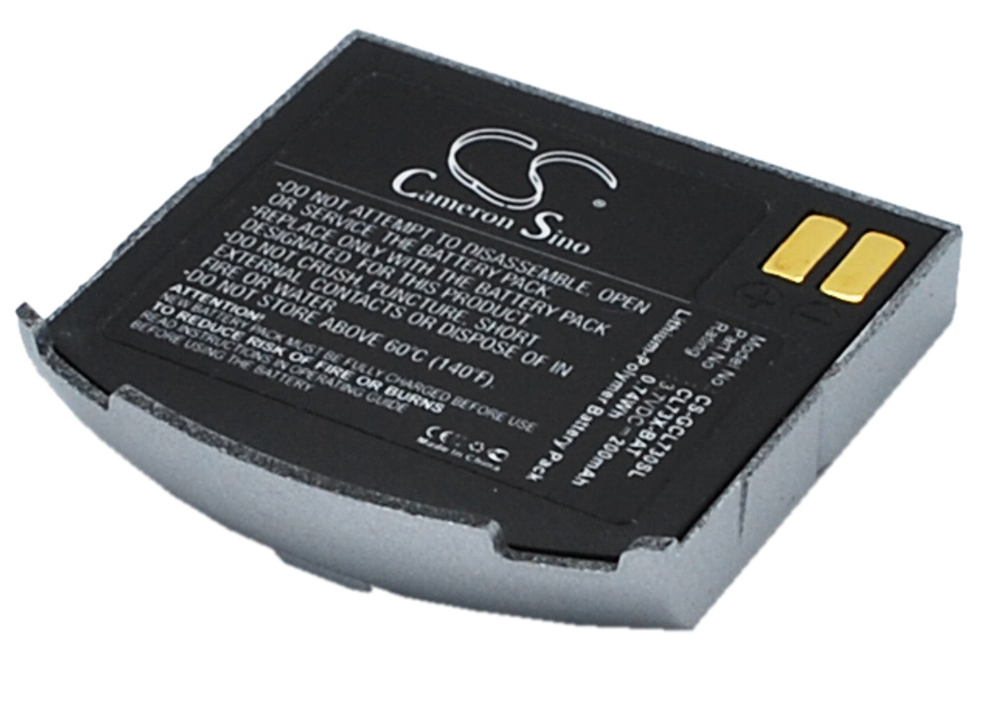 Replacement Battery for Geemarc CL7300 – Wireless Headset – 200mAh / 3.7V - image 1