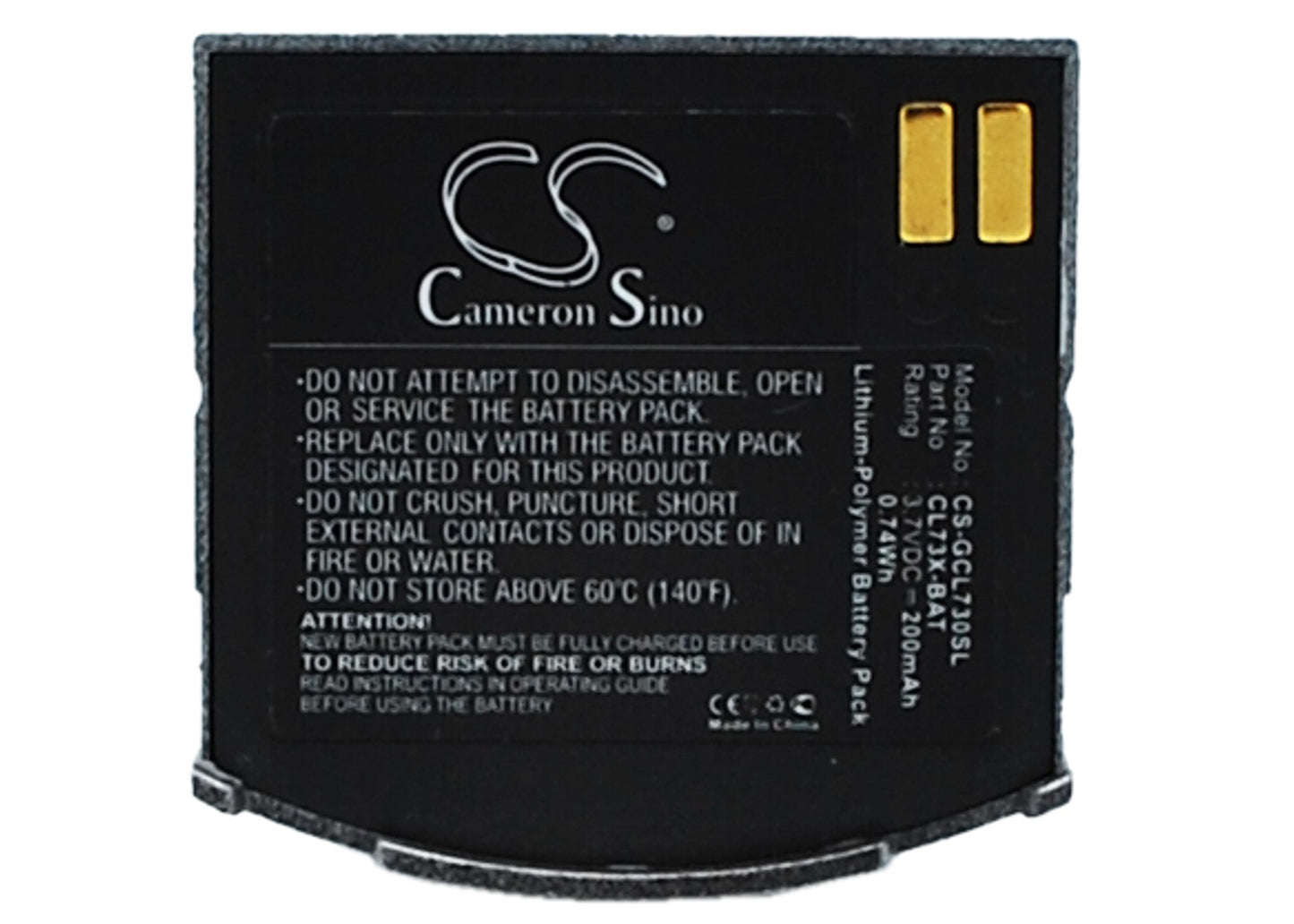 Replacement Battery for Geemarc CL7300 – Wireless Headset – 200mAh / 3.7V - image 5