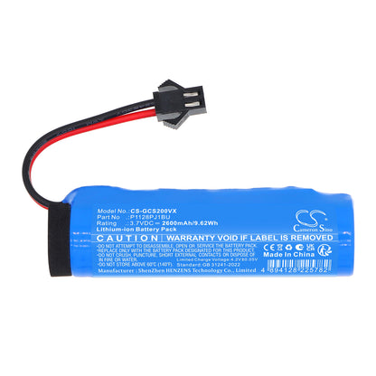 Replacement Battery for GRE Electric CSPAN – Vacuum – 2600mAh / 3.7V