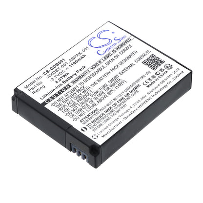 Replacement Battery for GoPro Hero – Camera – 1100mAh / 3.7V