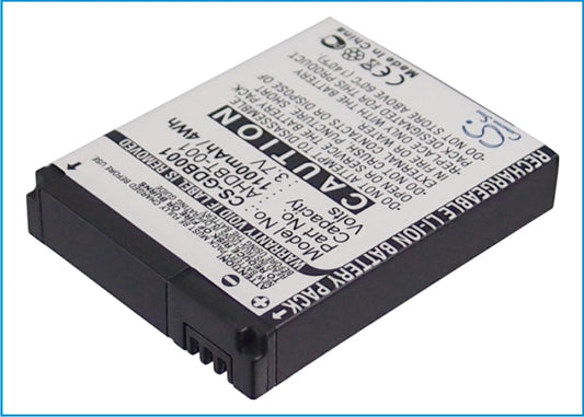 Replacement Battery for GoPro  HD Helmet Hero – Camera – 1100mAh/4.07Wh / 3.7V