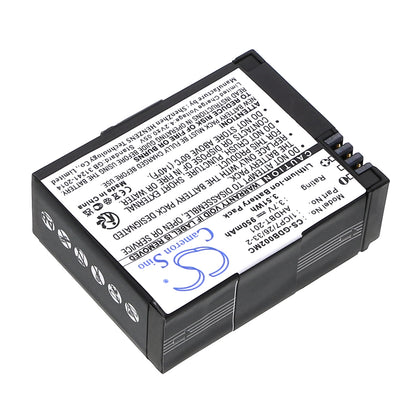 Replacement Battery for Rollei | Giroptic | GoPro | Mevo Action Cam 420 – Camera – 950mAh / 3.7V