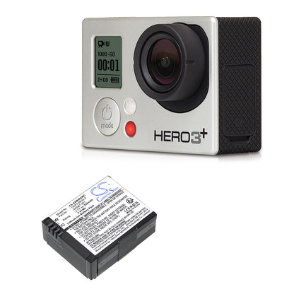 Replacement Battery for Rollei | Giroptic | GoPro | Mevo Action Cam 420 – Camera – 950mAh / 3.7V