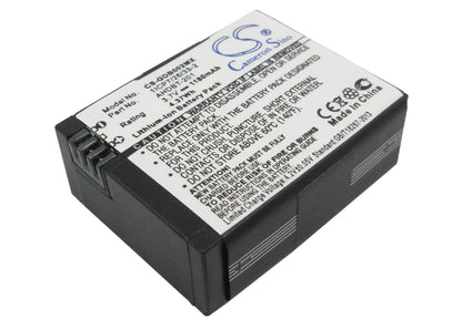 Replacement Battery for GoPro  HD Hero3 Black Edition – Camera – 1180mAh / 4.37Wh / 3.7V