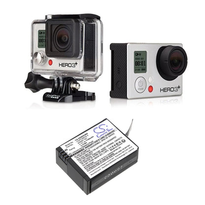 Replacement Battery for Giroptic | GoPro | Rollei | Mevo edges closer to 360 – Camera – 1180mAh / 3.7V