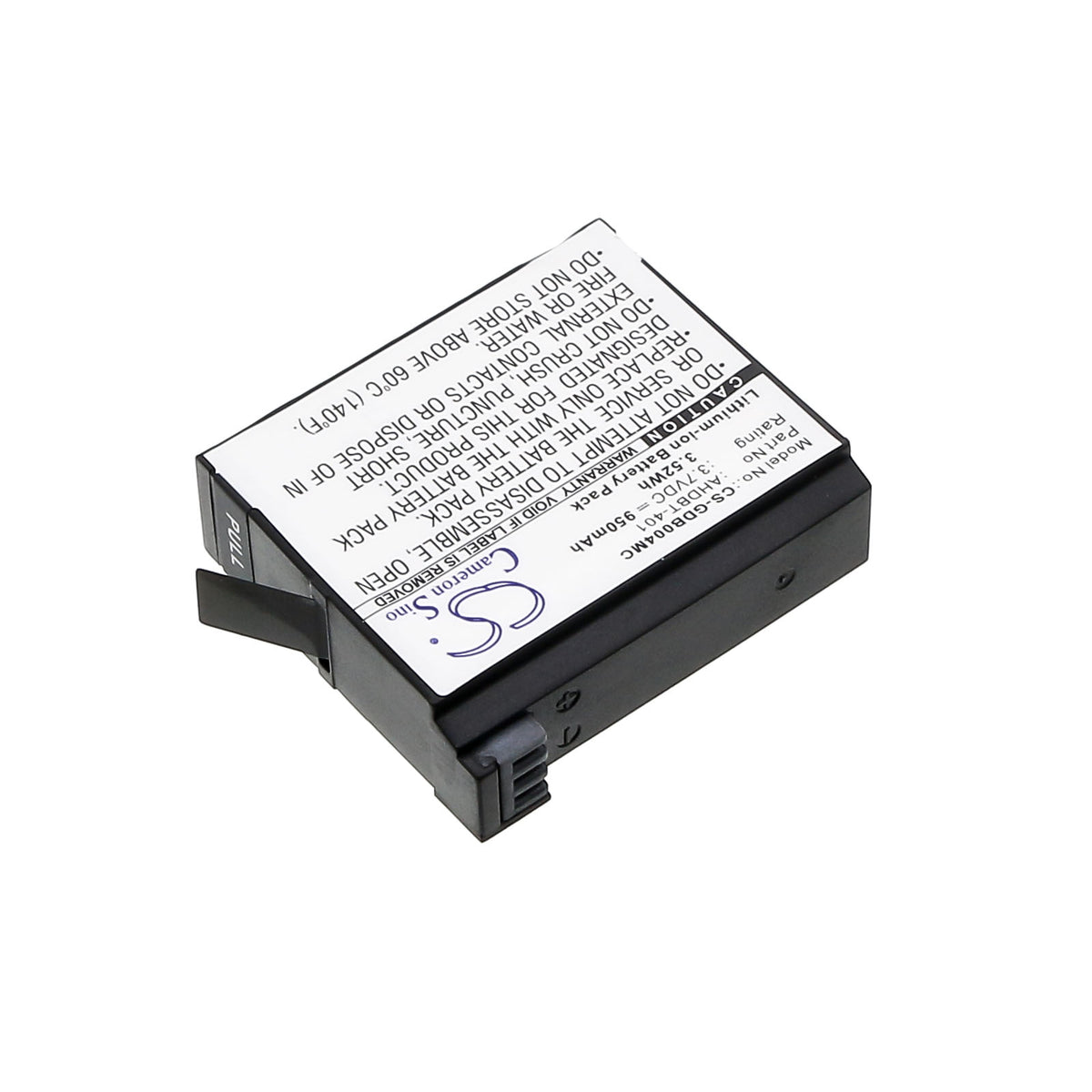 Replacement Battery for GoPro Hero 4 – Camera – 950mAh / 3.7V