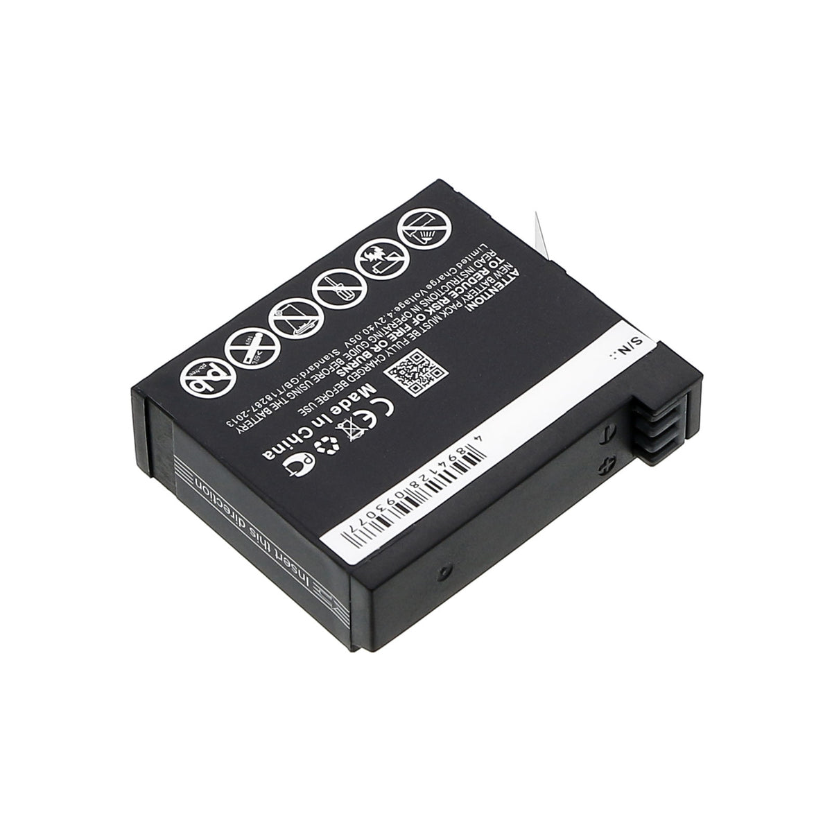 Replacement Battery for GoPro Hero 4 – Camera – 950mAh / 3.7V