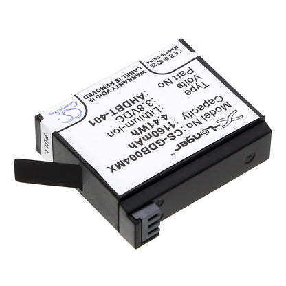 Replacement Battery for GoPro Hero 4 – Camera – 1160mAh / 3.8V