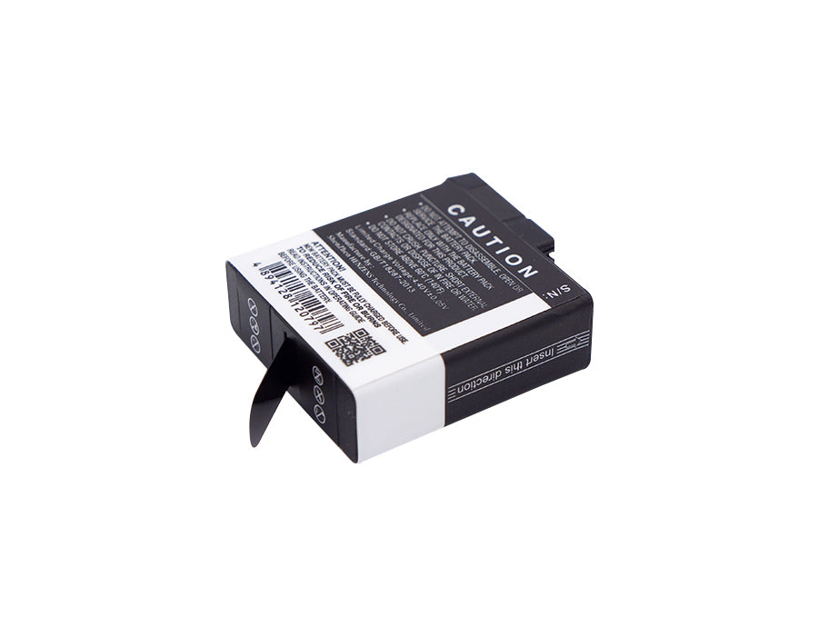 Replacement Battery for GoPro  601-10197-00 – Camera – 1250mAh / 4.81Wh / 3.85V