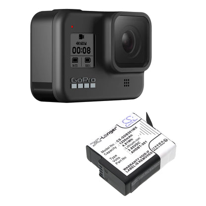 Replacement Battery for GoPro Hero 5 – Camera – 1250mAh / 3.85V