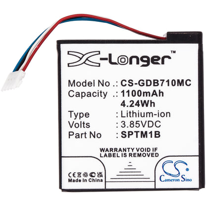 Replacement Battery for GoPro Hero 7 Silver – Camera – 1100mAh / 3.85V