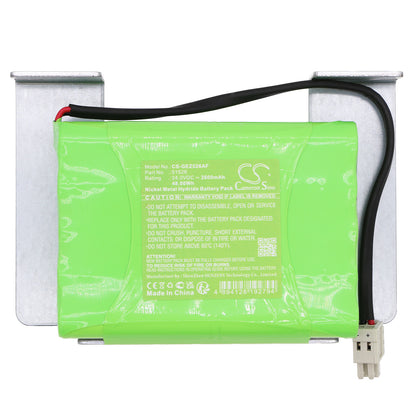 Replacement Battery for GEZE Slimline – Automatic Doors – 2000mAh / 24V