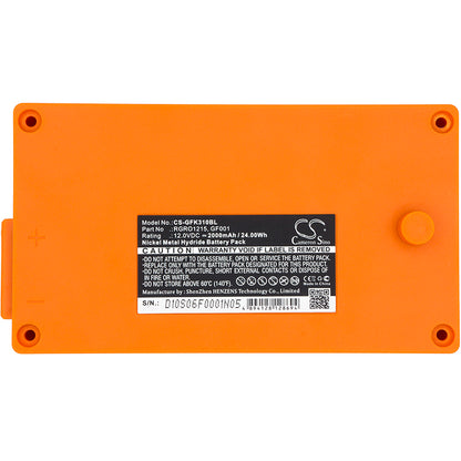 Replacement Battery for Gross Funk SE889 – Crane Remote Control – 2000mAh / 12V - image 3