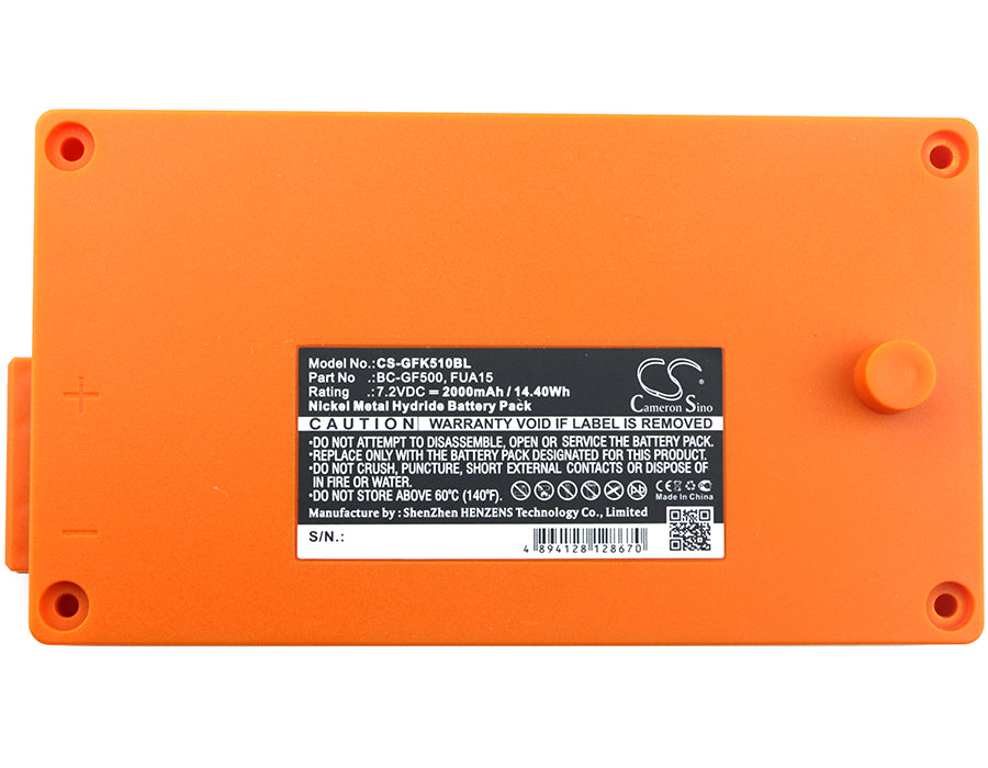 Replacement Battery for Gross Funk Crane Remote Control – Crane Remote Control – 2000mAh / 7.2V - image 3