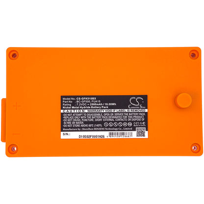 Replacement Battery for Gross Funk Crane Remote Control – Crane Remote Control – 2500mAh / 7.2V - image 3
