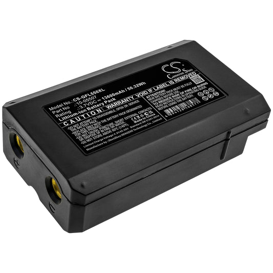 Replacement Battery for Geo-Fennel Rotationslaser FL 500 – Equipment, Survey, Test – 13600mAh / 3.7V