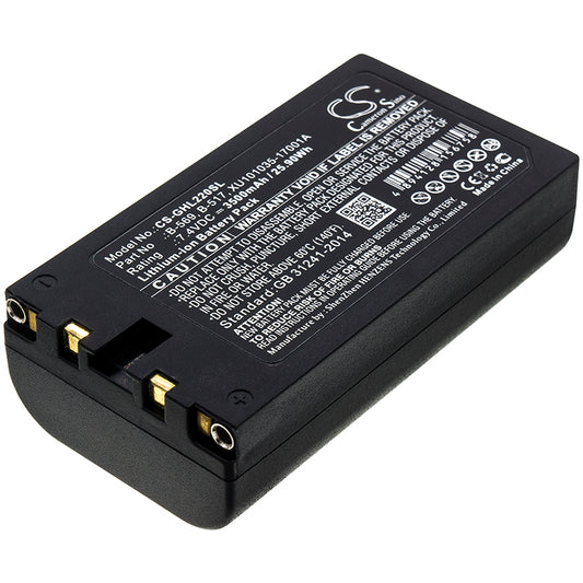 Replacement Battery for Graphtec GL200 – Equipment, Survey, Test – 3500mAh / 7.4V