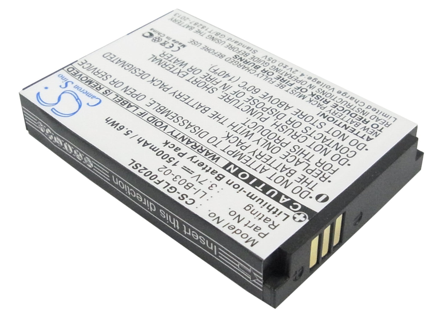 Replacement Battery for Golf Buddy  GB3 – GPS, Navigator – 1500mAh / 5.55Wh / 3.7V