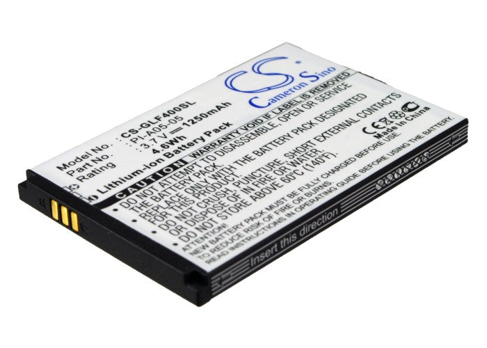 Replacement Battery for Golf Buddy  Buddy World – GPS, Navigator – 1250mAh / 4.63Wh / 3.7V