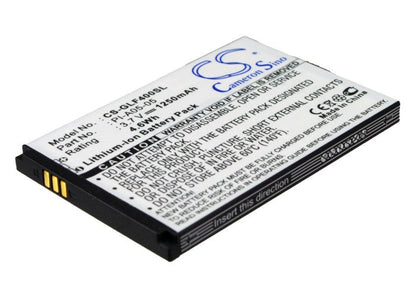 Replacement Battery for Golf Buddy  Buddy World – GPS, Navigator – 1250mAh / 4.63Wh / 3.7V