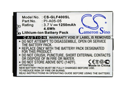 Replacement Battery for Golf Buddy  Buddy World – GPS, Navigator – 1250mAh / 4.63Wh / 3.7V