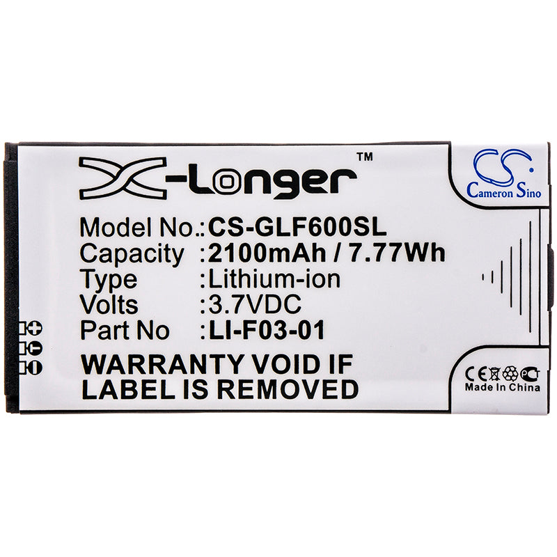 Replacement Battery for Golf Buddy PT4 – GPS, Navigator – 2100mAh / 3.7V - image 3