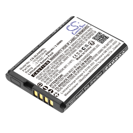 Replacement Battery for GEOSPACE GSB-LHR – Equipment, Survey, Test – 800mAh / 3.7V
