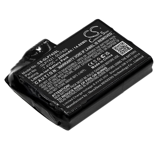 Replacement Battery for Glovii Universal Gloves – Heated Clothes – 2000mAh / 7.4V