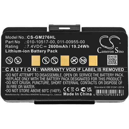 Replacement Battery for Garmin GPSMAP 276 – GPS, Navigator – 2600mAh / 7.4V - image 3