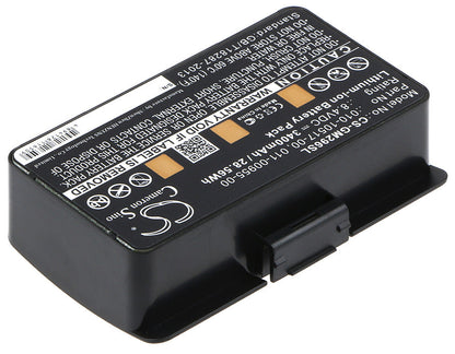 Replacement Battery for Garmin  010-00543-00 – GPS, Navigator – 3400mAh / 28.56Wh / 8.4V