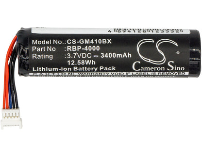Replacement Battery for Gryphon  GM4100 – Barcode Scanner – 3400mAh / 12.58Wh / 3.7V