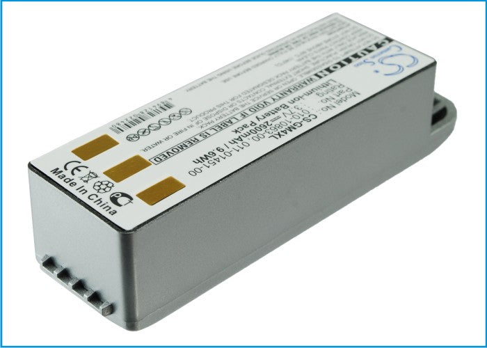 Replacement Battery for Garmin  Zumo 400 – GPS, Navigator – 2600mAh / 9.62Wh / 3.7V