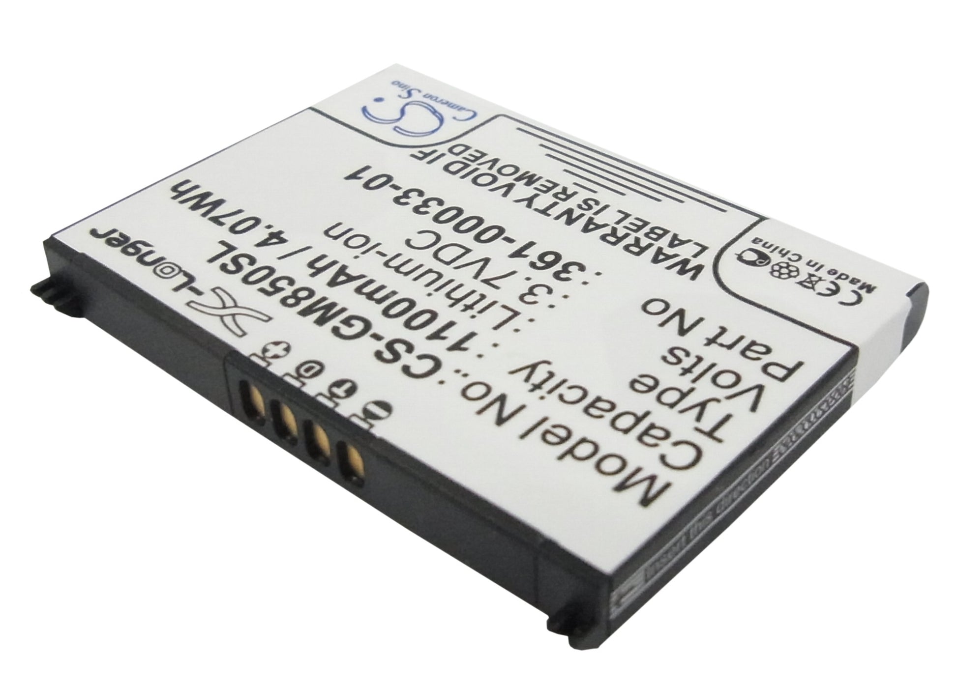 Replacement Battery for Garmin Nuvi 850 – GPS, Navigator – 1100mAh / 3.7V - image 2