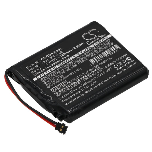 Replacement Battery for Garmin Approach G30 – GPS, Navigator – 700mAh / 3.7V
