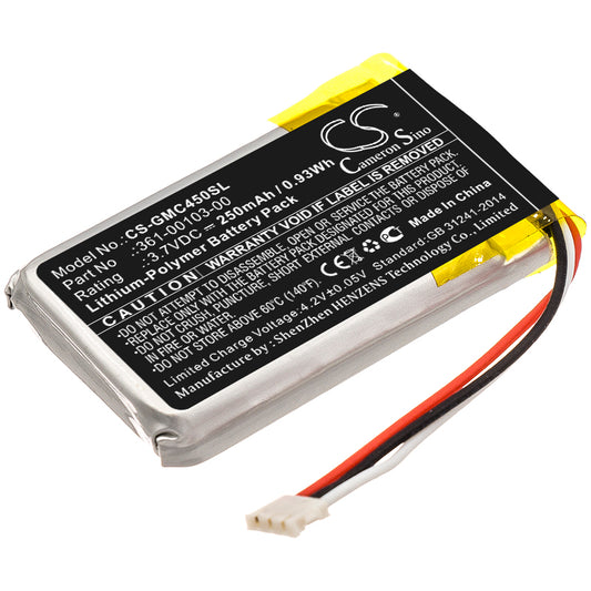 Replacement Battery for Garmin DashCam 45 – Dashcam – 250mAh / 3.7V