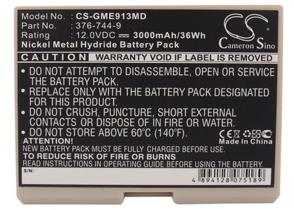 Replacement Battery for GE Hellige Defibrillator – Medical – 3000mAh / 12V