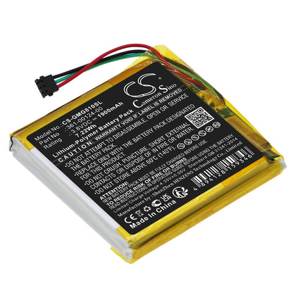 Replacement Battery for Garmin  Approach G80 – GPS, Navigator – 1900mAh / 7.22Wh / 3.8V