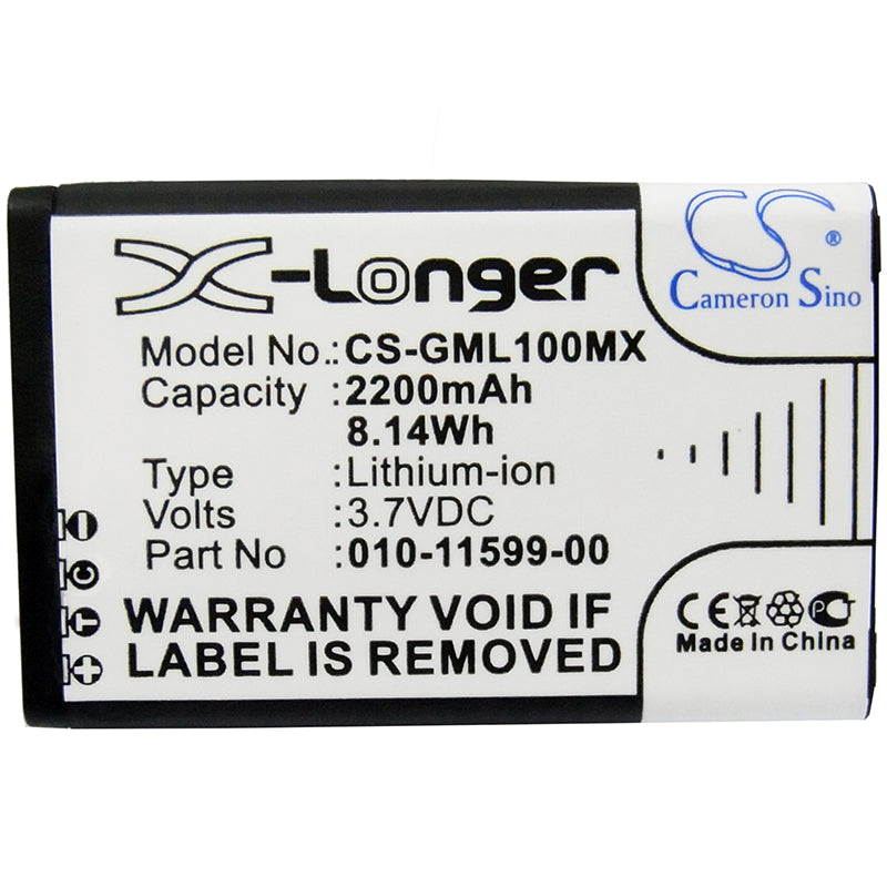 Replacement Battery for Garmin  E1GR – Camera – 2200mAh / 8.14Wh / 3.7V